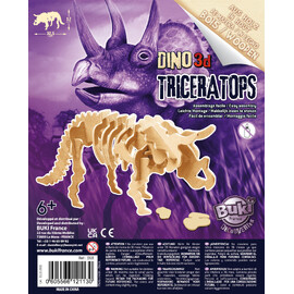 Buki France Dino 3D Wooden Dinosaur Kits CDU of 24