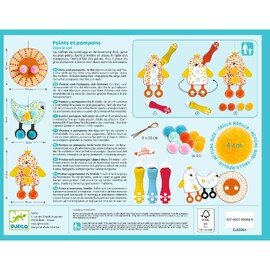 Djeco Dots and Pompoms - In the Sky