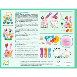 Djeco Dots and Pompoms - In the Grass