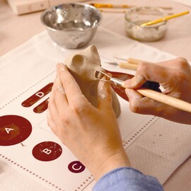 Djeco Atelier 84 – Bear Clay Modelling Kit