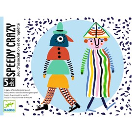 Djeco Speedy Crazy Fast Matching Card Game