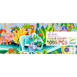 Djeco La Fiesta 1000 Piece Gallery Jigsaw Puzzle