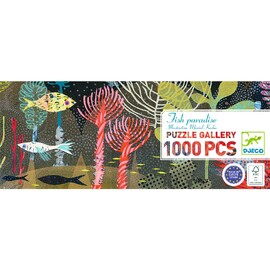 Djeco Fish Paradise 1000 Piece Gallery Jigsaw Puzzle