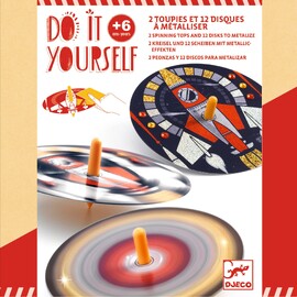 Djeco Do It Yourself Hypno Cosmos Spinning Tops