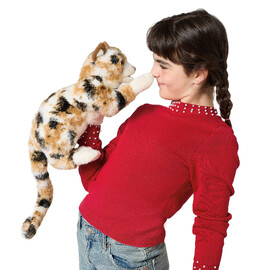 Folkmanis Calico Cat Puppet