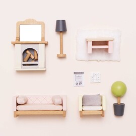 Le Toy Van Deluxe Dolls House Furniture Set