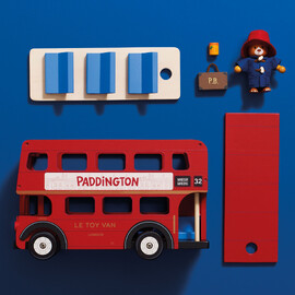 Le Toy Van Paddington Bear London Double Decker Bus