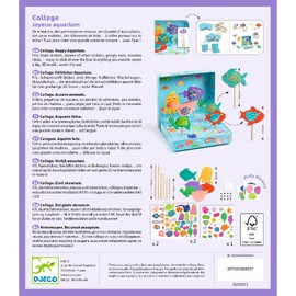 Djeco Collage Crafts - Happy Aquarium Activity