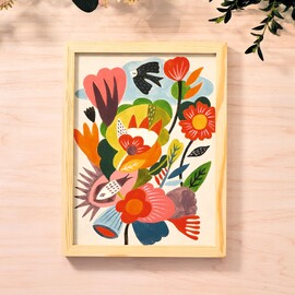 Djeco Atelier 23 - Abstract Canvas Painting Kit