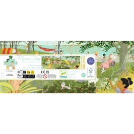 Djeco A Summers Day 350 Piece Gallery Jigsaw Puzzle