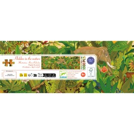 Djeco Hidden in the Nature 1000 Piece Gallery Jigsaw Puzzle