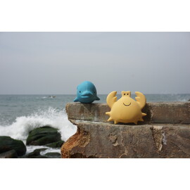 Tikiri Set of 6 Tikiri Ocean Rubber Rattle & Bath Toys