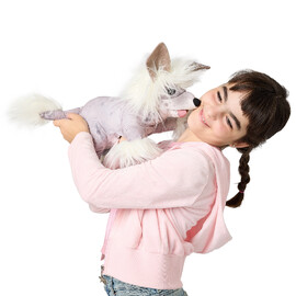Folkmanis Chinese Crested Dog Puppet