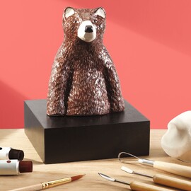 Djeco Atelier 84 – Bear Clay Modelling Kit