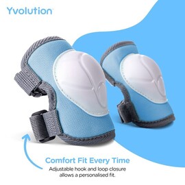 Yvolution BUY Blue Balance Bike GET Safety Pads for FREE