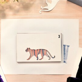 Djeco Atelier 47 - Panther Gel Printing Kit