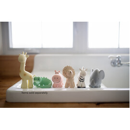 Tikiri Lion Rubber Teether Rattle & Bath Toy in Retail Box