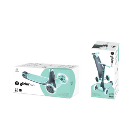 Yvolution Glider Nua 3-wheel Scooter - Green