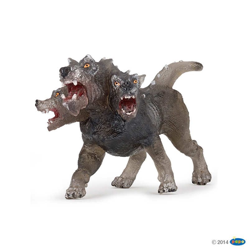 NEW PAPO 38983 Cerberus of Darkness - Fantasy - 3 Three Headed Dog