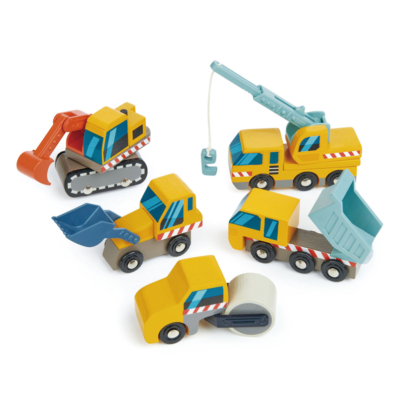 Construction Vehicles Set Toys