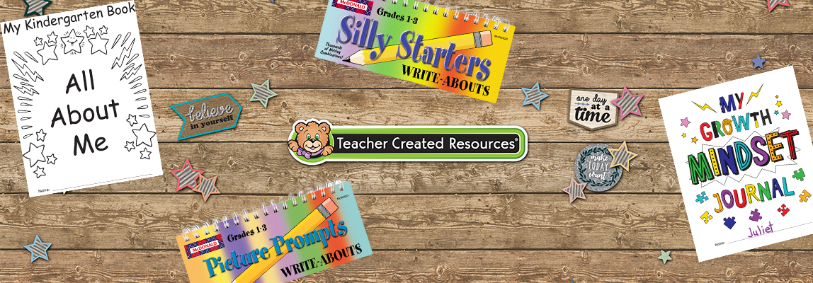 Teacher Created Resources Writing Banner