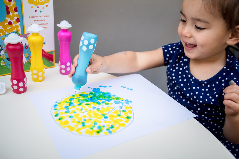 DJECO Small Dots Mess-Free Painting Set