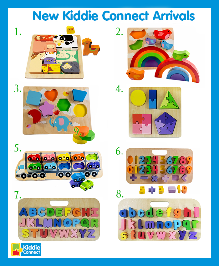 Kiddie Connect Arrivals Educational Puzzles