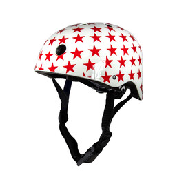 Helmet (White) - Red stars (M)
