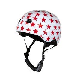 Helmet (White) -Red stars (XS)