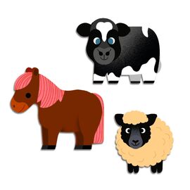 Stickers62FarmAnimals MOQ6