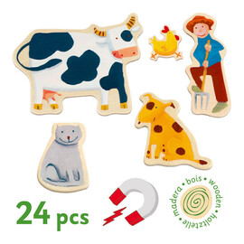 WoodMagneticPiecesFarm