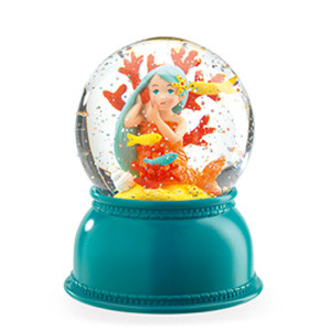 GlobeNightLightMermaid