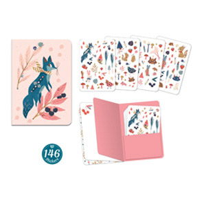 NotebookLucilleStickers146pc