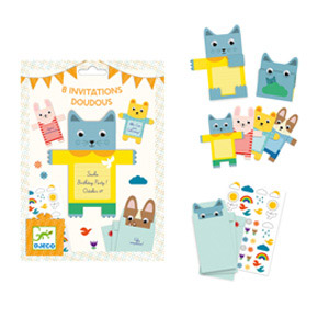 PartiesCuddlyToysInviteCards