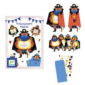 PartiesPiratesInviteCards