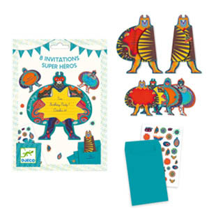 PartiesSuperheroesInviteCards