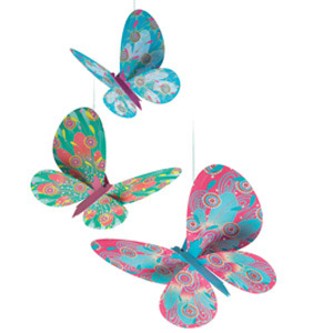 PaperHangGlitterButterflies