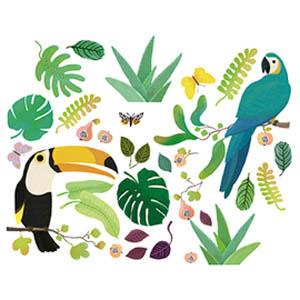 WindowStickersJungle