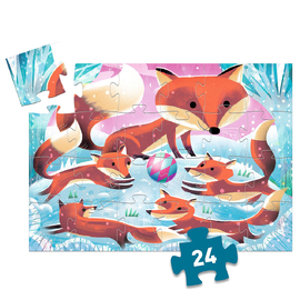 PuzzleSilLittleFox24pcs MOQ2