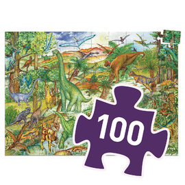 PuzzleObsDinosaurs100pcs MOQ2