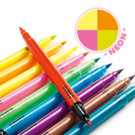 FeltBrushesPopColours10