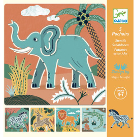 StencilsWildAnimals MOQ5