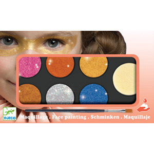 FacePaintPalette6Metallic MOQ4