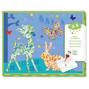 PaintMarblingColourfulParade