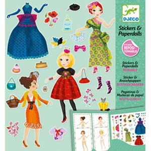 PaperdollStickersFashion MOQ4