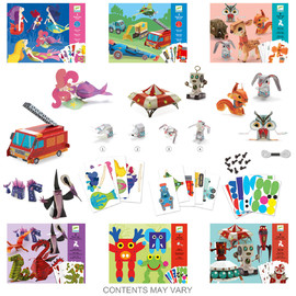 10 Assorted Paper Toys(1)