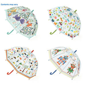 12 Assorted PVC Umbrellas
