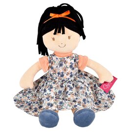 66001TammyLuBlkHairBlueDress