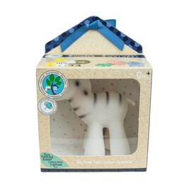 96011-ZebraRubberZooBoxed MOQ4