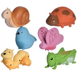 Set of 6 Tikiri Garden Animals